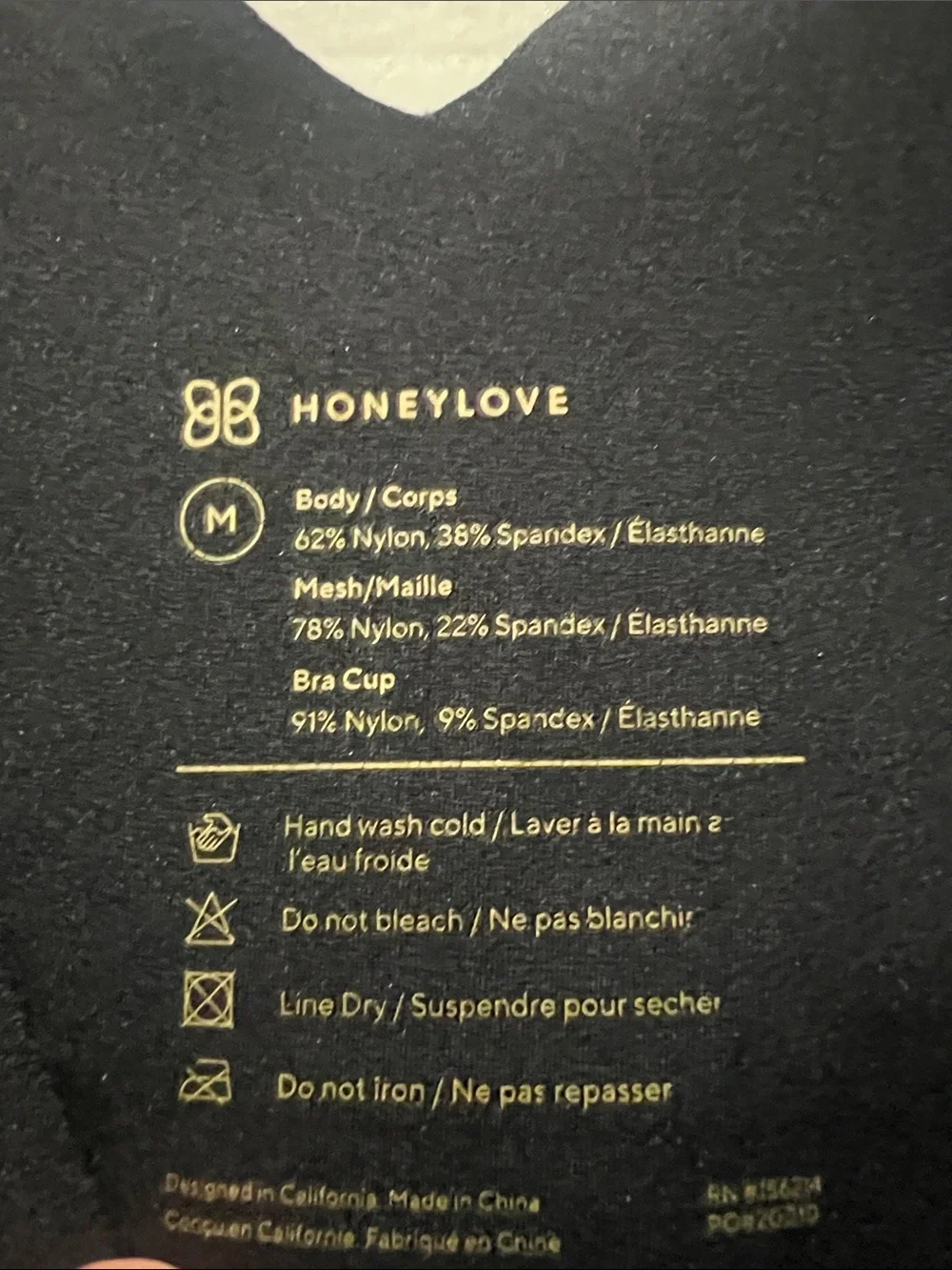 Honeylove Black Sculpting Tank Top